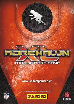 2011 Panini Adrenalyn XL #177 Kevin Williams  Back
