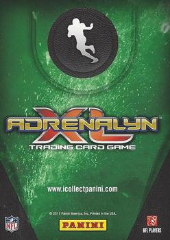 2011 Panini Adrenalyn XL #183 BenJarvus Green-Ellis  Back