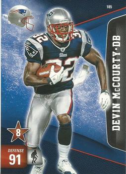 2011 Panini Adrenalyn XL #185 Devin McCourty  Front