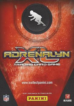 2011 Panini Adrenalyn XL #291 Adrian Clayborn Back