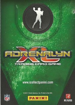 2011 Panini Adrenalyn XL #296 Josh Freeman  Back