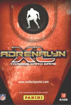 2011 Panini Adrenalyn XL #301 Barrett Ruud  Back