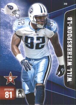 2011 Panini Adrenalyn XL #310 Will Witherspoon  Front