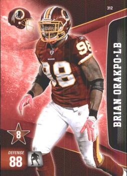 2011 Panini Adrenalyn XL #312 Brian Orakpo  Front