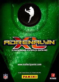 2011 Panini Adrenalyn XL #97 Matt Prater Back