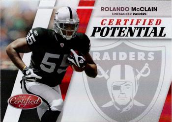 2010 Panini Certified - Certified Potential Red #28 Rolando McClain  Front