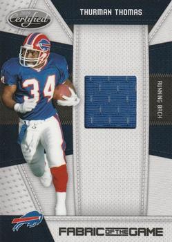 2010 Panini Certified - Fabric of the Game #137 Thurman Thomas Front