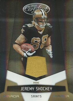 2010 Panini Certified - Mirror Gold Materials #94 Jeremy Shockey Front