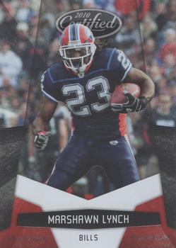 2010 Panini Certified - Platinum Red #17 Marshawn Lynch  Front