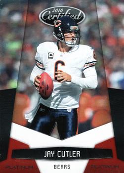 2010 Panini Certified - Platinum Red #26 Jay Cutler  Front