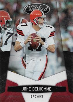 2010 Panini Certified - Platinum Red #34 Jake Delhomme  Front