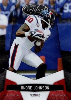 2010 Panini Certified - Platinum Red #56 Andre Johnson  Front