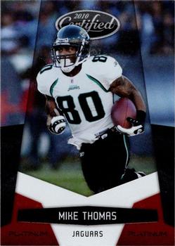 2010 Panini Certified - Platinum Red #70 Mike Thomas  Front