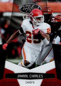 2010 Panini Certified - Platinum Red #73 Jamaal Charles  Front