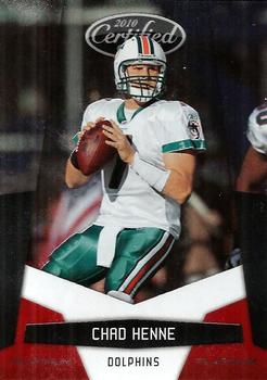 2010 Panini Certified - Platinum Red #78 Chad Henne  Front