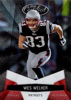 2010 Panini Certified - Platinum Red #91 Wes Welker  Front