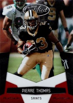2010 Panini Certified - Platinum Red #96 Pierre Thomas  Front
