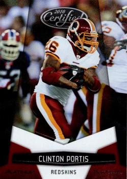 2010 Panini Certified - Platinum Red #148 Clinton Portis  Front