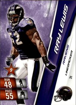 2010 Panini Adrenalyn XL #31 Ray Lewis  Front