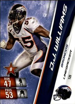 2010 Panini Adrenalyn XL #120 D.J. Williams  Front