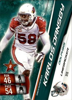 2010 Panini Adrenalyn XL #212 Karlos Dansby  Front