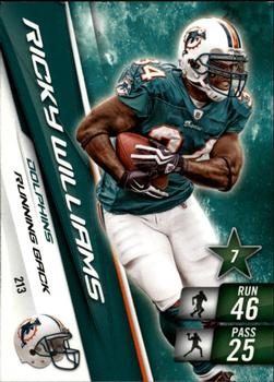2010 Panini Adrenalyn XL #213 Ricky Williams  Front