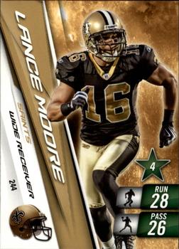 2010 Panini Adrenalyn XL #244 Lance Moore  Front