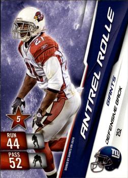 2010 Panini Adrenalyn XL #252 Antrel Rolle  Front