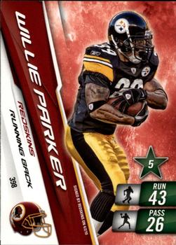 2010 Panini Adrenalyn XL #398 Willie Parker  Front
