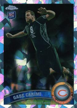 2011 Topps Chrome - Crystal Atomic Refractors #5 Gabe Carimi Front