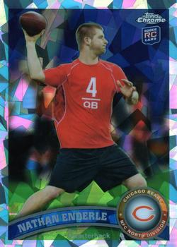 2011 Topps Chrome - Crystal Atomic Refractors #24 Nathan Enderle Front