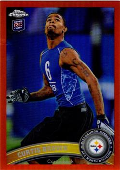 2011 Topps Chrome - Orange Refractors #46 Curtis Brown  Front