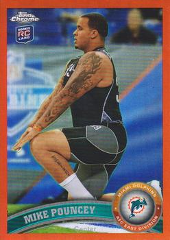 2011 Topps Chrome - Orange Refractors #66 Mike Pouncey  Front