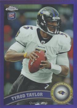 2011 Topps Chrome - Purple Refractors #26 Tyrod Taylor Front