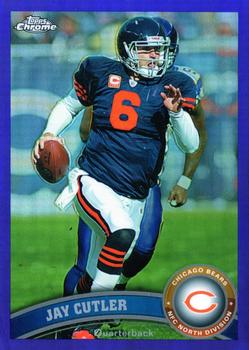 2011 Topps Chrome - Purple Refractors #141 Jay Cutler Front
