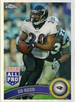 2011 Topps Chrome - Refractors #158 Ed Reed  Front