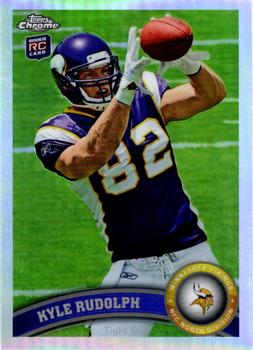 2011 Topps Chrome - Refractors #203 Kyle Rudolph  Front
