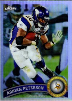 2011 Topps Chrome - Refractors #220 Adrian Peterson  Front