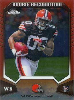 2011 Topps Chrome - Rookie Recognition #RR-GL Greg Little Front