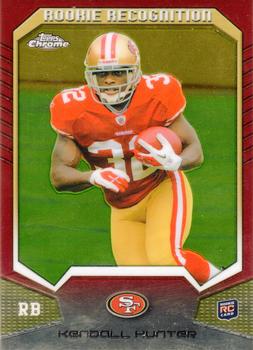 2011 Topps Chrome - Rookie Recognition #RR-KH Kendall Hunter Front