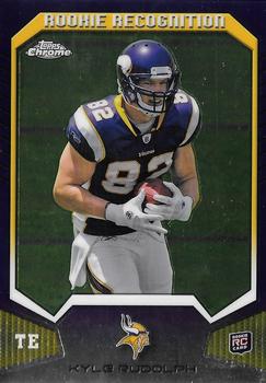 2011 Topps Chrome - Rookie Recognition #RR-KR Kyle Rudolph Front