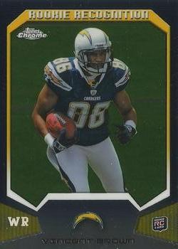 2011 Topps Chrome - Rookie Recognition #RR-VB Vincent Brown Front