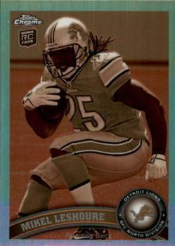 2011 Topps Chrome - Sepia Refractors #74 Mikel Leshoure Front