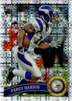 2011 Topps Chrome - Xfractors #16 Percy Harvin Front