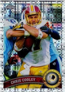 2011 Topps Chrome - Xfractors #176 Chris Cooley Front