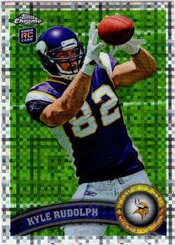 2011 Topps Chrome - Xfractors #203 Kyle Rudolph Front