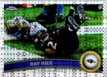 2011 Topps Chrome - Xfractors #210 Ray Rice Front