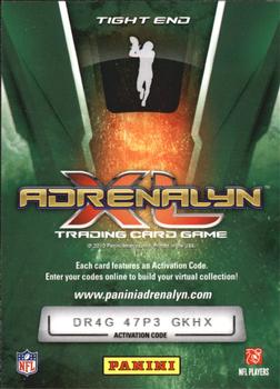 2010 Panini Adrenalyn XL - Extra #E30 Kellen Winslow, Jr. Back