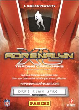 2010 Panini Adrenalyn XL - Special #S21 Julian Peterson  Back