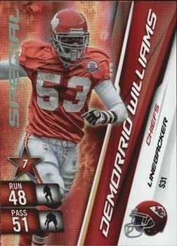 2010 Panini Adrenalyn XL - Special #S31 Demorrio Williams  Front